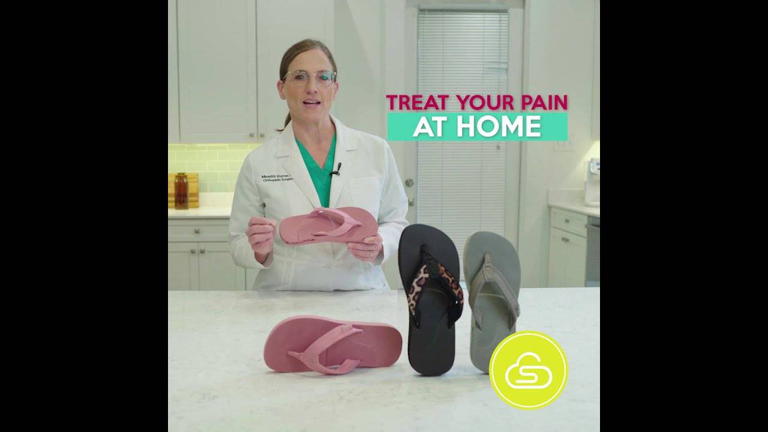 Self-Treat Your Heel Pain With These Surgeon-Designed Flip Flops â The Healing Sole