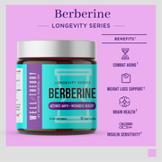 Berberine: General Health + Blood Sugar + Fight Belly Fat - Benefits