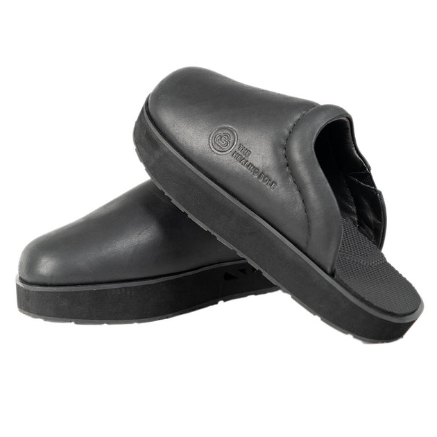 The Maverick Mule Women\'s Orthopedic Slide Black-Top-Side_240x.png?v=  main image 2