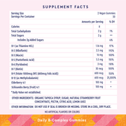 Daily B-Complex: Energy + Brain + Metabolism Support by The Well Theory - Supplement Facts