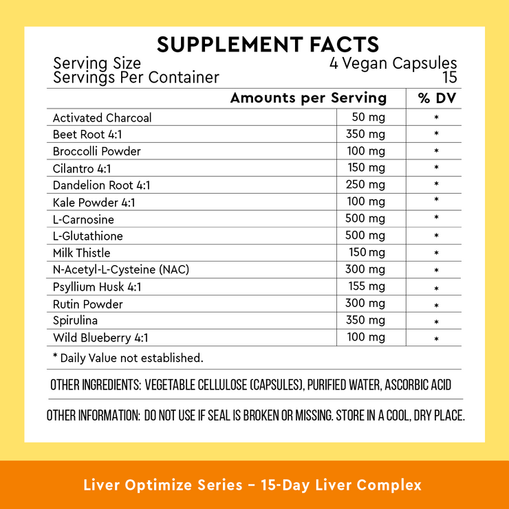 Liver Complex – 15-Day Detox Program