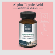 Alpha-Lipoic Acid - Diabetes +Nerve Pain + Weight Support by The Well Theory