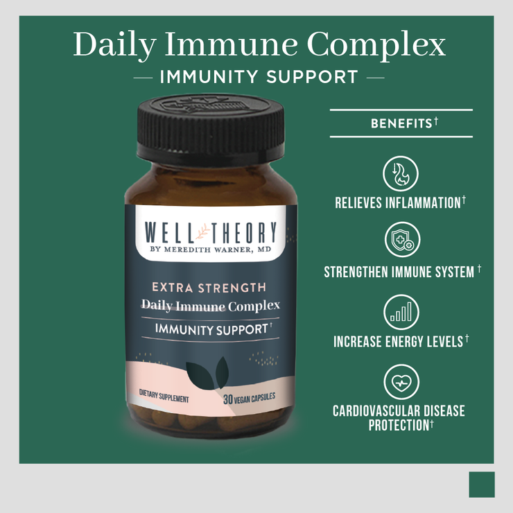 Daily Immune Complex: Immunity Support Multivitamin With Benefits By The Well Theory