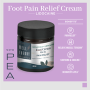 Foot Pain Relief Cream with Lidocaine - Benefits