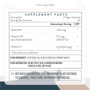 Immune System Boost – D3, C, & Quercetin