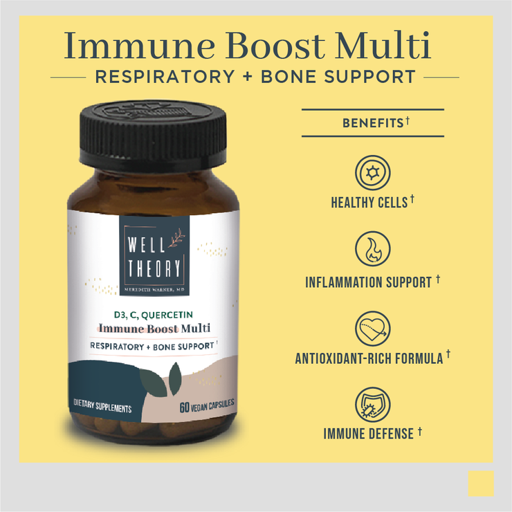 Immune System Boost – D3, C, & Quercetin