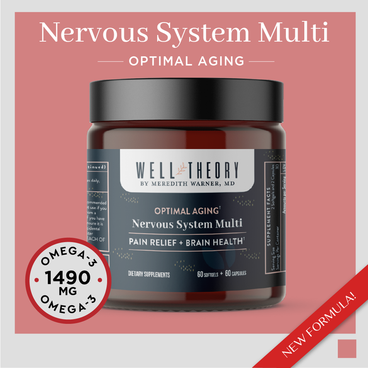 Nervous System Multi - Omega 3, PEA, Resveratrol, Algae & More