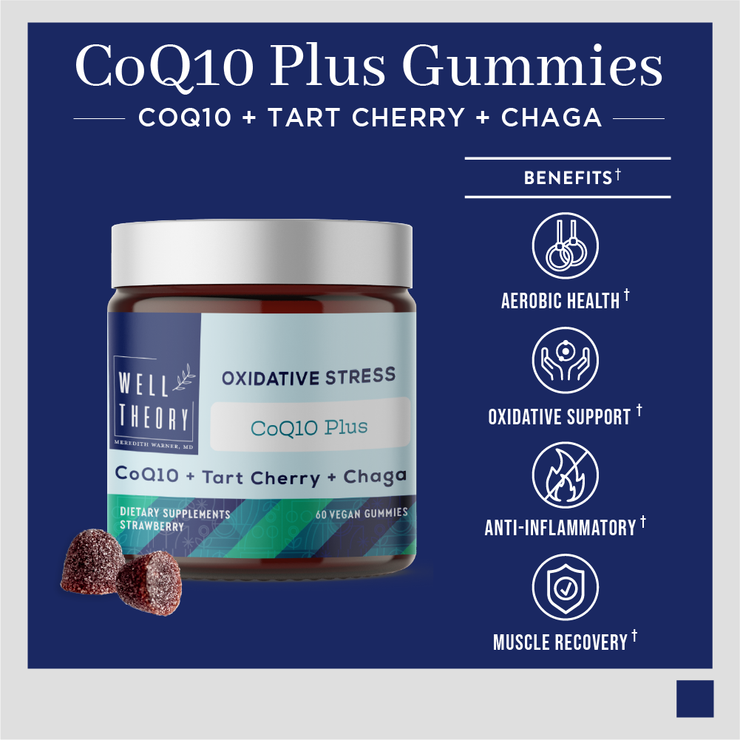 CoQ10 Plus Gummy: Oxidative Stress + Muscle Recovery + Cell & Heart Health Support - Benefits