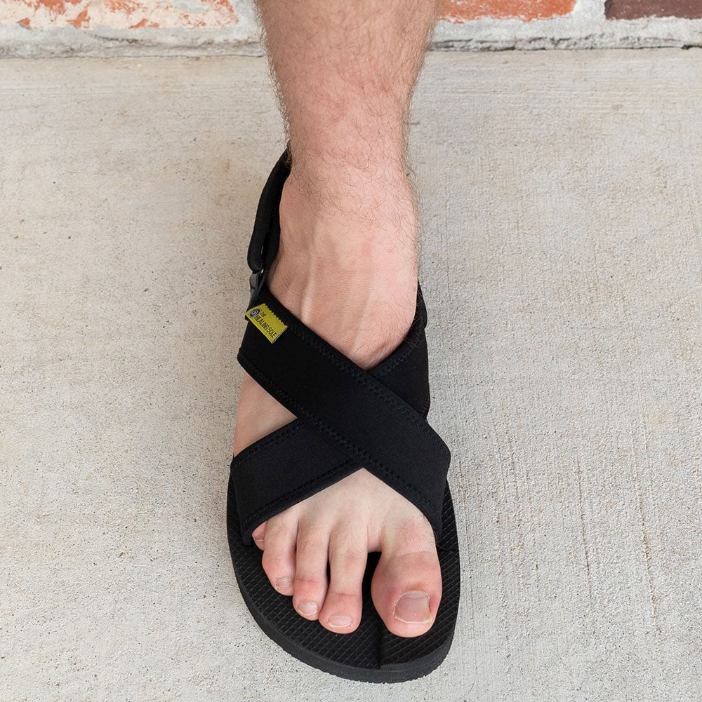 The Healing Sole Sandals Mens 12 Palmer Black Flip Flop Plantar Fasciitis Shoes SOLE Women main image 3