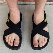 Everett Men's Sandal by The Healing Sole - Shown On Model